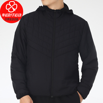 NIKE NIKE cotton jacket mens coat 2020 winter New hooded sportswear windproof warm cotton coat CU5390