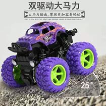 Inertial four-wheel drive off-road vehicle children boy model car big wheel stunt toy car fall resistant car
