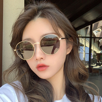 Hong Kong I TGREG round sunglasses female summer New Tide retro Hong Kong wind round face sunglasses women UV protection