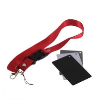 18 degree gray card Gray board photography card small gray card manual white balance card Metering card black and white gray three-color medium gray board