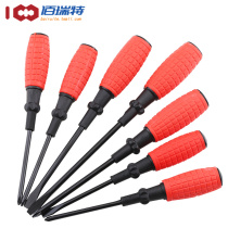 Screwdriver-shaped cross screw batch modified cone lengthened ultra-hard industrial-grade strong magnetic home flat head opener suit
