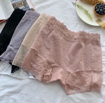 2-strip sexy lace safety pants boxer womens boxer underwear plus size three-point shorts