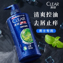 Qingyang shampoo dew lotion Mens special shampoo cream Anti-dandruff anti-itching oil control official brand flagship store