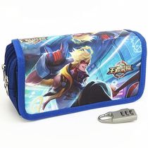 Lu Bu Feng begged Huang Han Xin Li Bai King Glory pencil case large capacity pencil bag New Zhao Yun