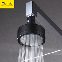 304 stainless steel supercharged small top spray bathroom shower shower head removable shower head pressurized shower shower