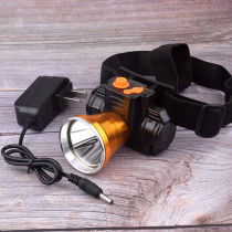 Headlight LED strong light long-range head mounted lithium battery rechargeable outdoor night fishing night riding bright miner lamp flashlight