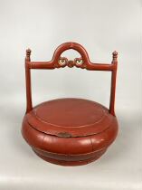 Ten-red makeup old wooden barrel wenplay bucket
