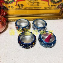 Thailand pagoda incense burner exquisite small incense burner multifunctional jewelry box Cup Bowl multifunctional incense burner