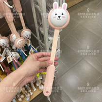 Famous excellent product miniso animal Three-dimensional massage beating cartoon shape silicone bump elastic handle comfortable massage