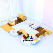 Early education center hall soft combination toys children climbing soft bag baby indoor climbing training equipment