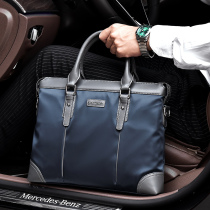 Fig briefcase Male Canvas Business Large Capacity Mens Bag Diagonal Satchel Casual Backpacks Handbag Man file bag