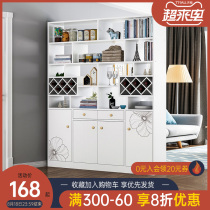 Entrance cabinet Living room partition cabinet Modern simple screen cabinet shelf Door-to-door entrance porch wine cabinet shoe cabinet one