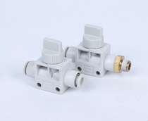 SMC type straight through air pipe quick plug switch valve pipe type regulating valve ball valve valve J-VHK2-06F-06