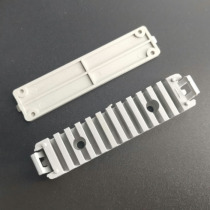 12-slot plastic cable press line cable holder skin wire press Block 12-position card slot can be superimposed i-007