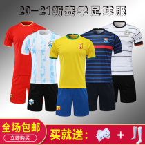 New Brazil national team jersey 20-21 America's Cup No. 10 Neymar team uniform custom home and away sportswear