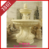 New FRP sandstone sculpture Hotel Villa indoor and outdoor garden landscape large fountain ornaments