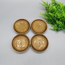 Ancient Play Miscellaneous Bronze Plate Foru Sushi Sushi Sushi Sushi Bat Bronze Disc Foro Sushi Subs Pen Wash Plate Hem