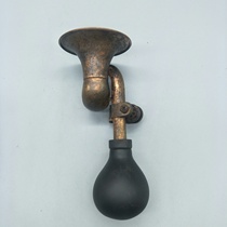 Antique miscellaneous Republic of China bronze class Air horn Old Shanghai Nostalgic object gift Car Bicycle Rickshaw