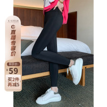 K Sister Black Tech Liquid Leckati Hip Pants Tricolour Selection High Waist Comfort Soft Explicit Skinny Hip Underpants