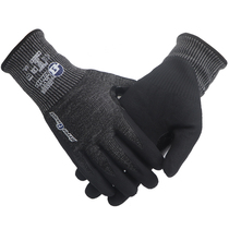 Henghui safety plus steel wire Grade 5 cut-resistant gloves scratch-resistant anti-skid automotive metal glass machining
