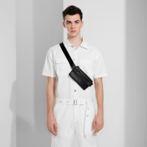 INJOYLIFE chest bag mens 2022 new mens bag Chaumen Casual Diagonal Satchel Individuality Mens Purse phone bag