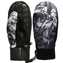 Artist ski gloves grab board stuffy non-slip waterproof cold warm outdoor gloves lightweight Xinxue Li cotton