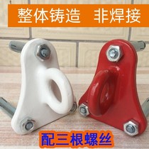 Safety escape rope fixing adhesive hook descending device large fixing device triangular fixing bracket adhesive hook rack rack