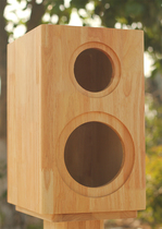 Two-way speaker Solid wood empty box Simple dovetail mortise and tenon structure Hifi empty box DIY crossover