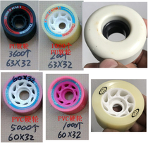 Full 40 yuan original factory single color double row skateboard wheel Pu wheel double rows skateboard wheel