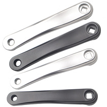 Bicycle mountain bike road car folding car square hole large tooth disc tooth cross leg crank crank crank leg repair parts