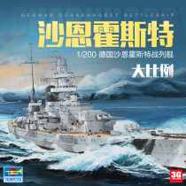 3G model trumpeter assembly ship 03715 German Scharnhorst battleship 1 200