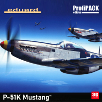 3G Model Eduard Bull Magic King 82105 P-51K Fighter Wildhorse Howha Edition 1 48
