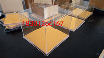 Transparent acrylic food display box cover acrylic plexiglass plate processing custom-made