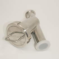  Sanitary grade quick-install Y-type filter 304 stainless steel clamp type chuck quick-open pipe filter filter