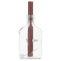 Creative glass wine bottle puzzle unlock buckle Kongming lock educational toy shaking sound with the same paragraph exercise patience willpower