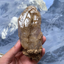 Himalayan skeleton crystal collection grade rare window backbone hand holding healing energy master crystal