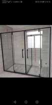 Chengdu custom shower room partition L-shaped T-shaped shaped shower room customization