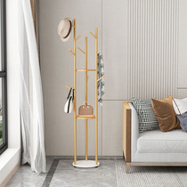 Nordic hangers floor bedroom home rack iron light luxury modern pole Net red ins coat rack