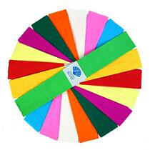 Color Handmade crepe paper diy paper flower material paper rose telescopic paper curling paper kindergarten handmade