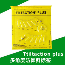 Multi-angle monitoring cargo safety transportation anti-Tilt label anti-inversion display label sticker original label