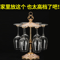 European red wine cup holder ornaments fashion home wine cup holder tall cup holder creative hanging cup holder red wine rack