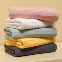  Warm towels pure cotton face washing household water absorption men and women cotton bathing summer thin gauze adults are not easy to lose hair