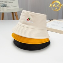 New single-sided Net red female fishermans hat female Korean version of Joker thin sunscreen sun hat Japanese basin hat tide