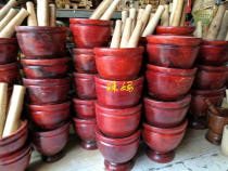 Ethnic characteristics Thai solid wood Chung barrel Dai flavor Chong chicken feet nest crusher Jingpo chung barrel Garlic purée