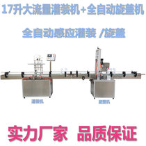 Intelligent liquid filling machine anti-foaming filling essence liquid medicine water coloring liquid laundry detergent assembly line machine