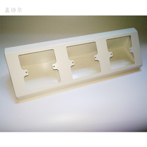 Laboratory socket laboratory socket power box 86 inclined socket box Island wire box triangle socket bottom box