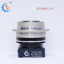 Factory direct sales ZCD60 disc precision planetary reducer 400W helical gear single-stage servo motor reducer