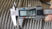 304 stainless steel wire rope 8mm7x19 stainless steel rope traction rope lifting rope protective rope guardrail
