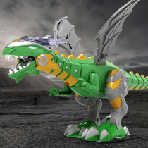 Large Spitfire dinosaur toy electric overlord Fire Dragon simulation animal model spray mechanical war dragon boy children