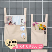 Bedside storage bag Wall hanging Baby stroller desk hanging bag Dormitory bedside storage bag artifact Bedroom upper bunk suspended